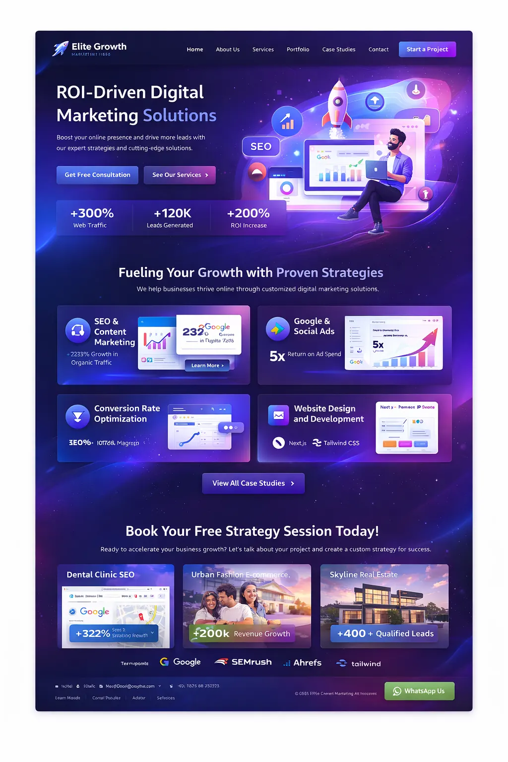 Elite Growth Marketing — Agency project by GrowwOnline
